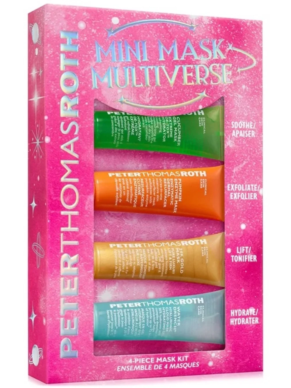 Peter Thomas Roth 4 Pc. Mini Mask Multiverse Set NEW